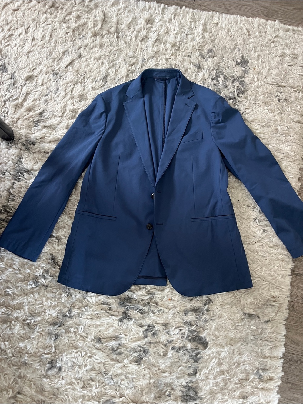 Sene Studio Soho flex tech blazer 36 Italian blue